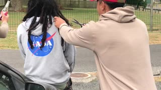 Brother's Surprise Dreadlock Removal