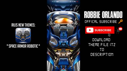 SPACE ARMOR ROBOTIC - VIVO THEMES ANDROID