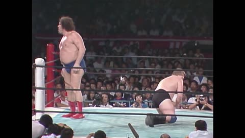 NJPW Bloody Fight Series 1981 Andre The Giant vs Stan Hansen