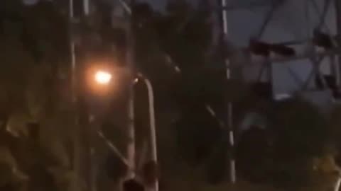 Twerking on a high-voltage substation ends as expected...