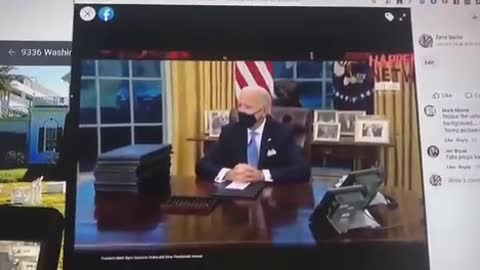 Biden Is Fake! Fake Oval Office! Castle Rock Entertainment