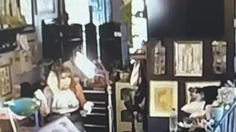 Table Collapses Under Tattoo Artist