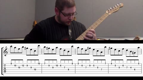 Barry Galbraith - Daily Exercise #2: A Harmonic Minor (with TAB)