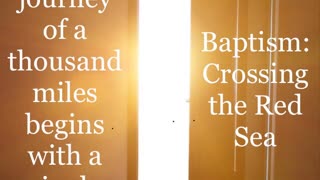 Baptism: Crossing the Red Sea