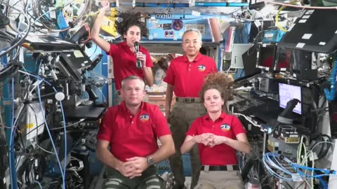 Thanksgiving Message from the International Space Station