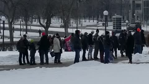 St. Paul State Capital Stop the Steal Rally January 6, 2021