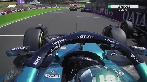 Oscar's Overtake, First Lap Chaos And The Top 10 Onboards - 2024 Belgian Grand Prix - Qatar Airways