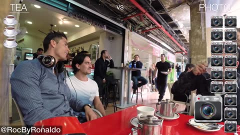 CRISTIANO RONALDO was just going out for tea and this happened FUNNY MOMENTS
