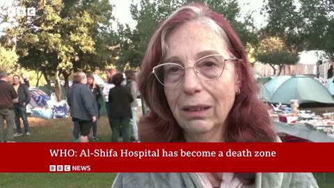 World Health Organisation says Gaza'sal-Shifa hospital is 'a death zone' - BBC News