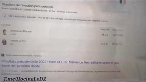 Fraude aux élections présidentielles Française 2022 ?!?