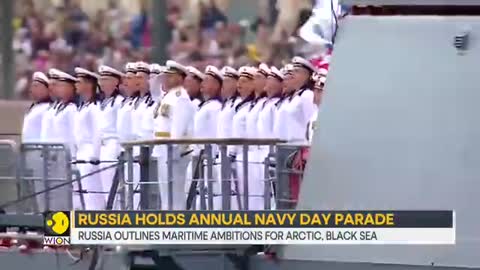 Russia holds annual Navy Day parade, 'US is the main threat to national security'