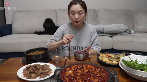 mukbang korean food #4