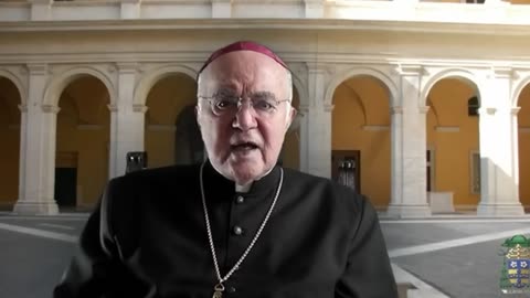 English_ FULL SPEECH of Archbishop VIGANÒ accusing the POPE. Exclusive! fast speaking version