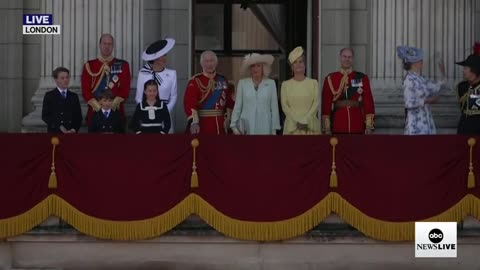 Kate Middleton and royal family attend Trooping the Colour parade ABC News