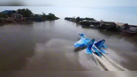 Russian Su-35 floats on water... how do you like Elon Musk???