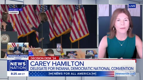 Indiana voters 'excited' for Harris' presidential bid: Rep. Hamilton | NewsNation Live| U.S. NEWS ✅