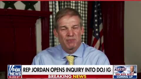 WATCH: Jim Jordan Breaks Silence; Puts FBI on Alert, Says a lot of whistle blowers have come foward