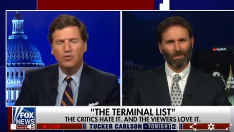Tucker Carlson with guest Jack Carr author of "The Terminal List" - 7/8/2022