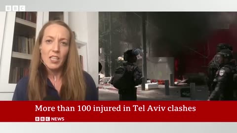 Israeli police Clashed Eritrean Esylum seekers in Tel-Aviv