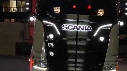 Nice scania truck