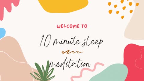 sleep in 10 mins by releasing anxiety meditation
