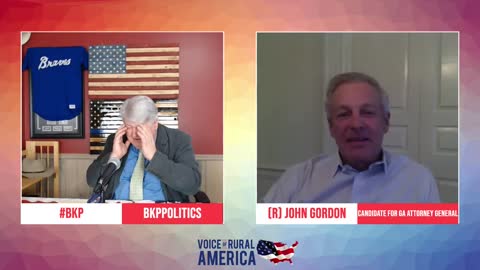 (R) John Gordon-Candidate for Ga AG, joins #BKP Politics! Blames AG Chris Carr for Trump 2020 Loss!