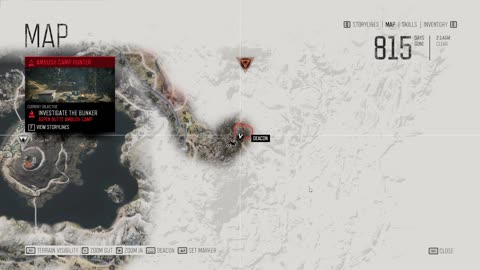 Days Gone - Aspen Butte Ambush Camp Bunker Map Location