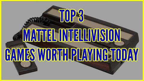 Top 3 Mattel Intellivision Games Worth Playing Today