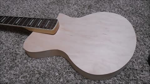 Building a Guitar With A Small Workshop