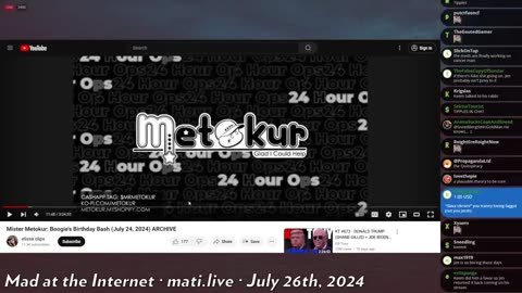 Metokur lies about Josh - Mad at the Internet