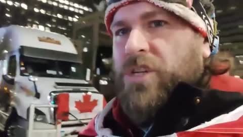 Ottawa Plans 2/9/2022. This guy says it all #truckersforfreedom