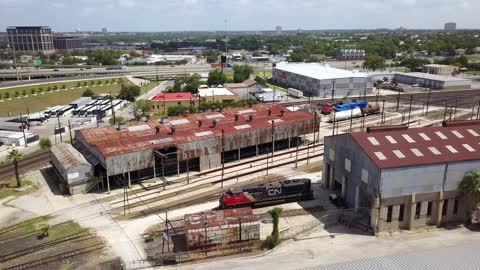 Drone: FLIGHT OF INTRUDER01- RailHead Yard S A, Tx.