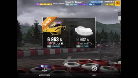 X Racing and Max Bets CSR2 - Venom F5 6.9’s