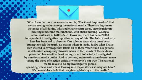 Last Sip: David Brody on the media's "Great Suppression" on covering Election Fraud
