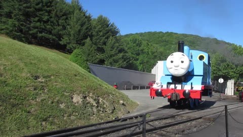 Thomas The Tank Engine Except Every Ten Seconds Thomas Gets Smaller