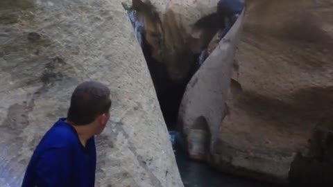 Return from Climbing a waterfall in Narrows at Zion National Park!