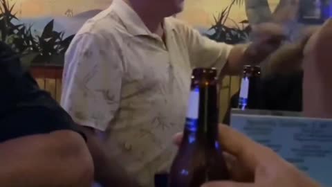 Drunk Guy Got Into a Fist Fight With His Own Reflection at The Bar