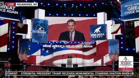 WATCH: Rep. Richard Hudson at 2024 RNC in Milwaukee, WI - 7/18/2024