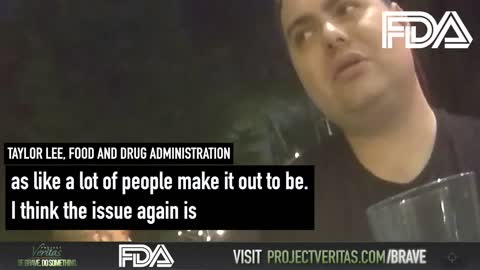 Project Veritas EXPOSES COVID Vaccine Part 2: FDA Official 'Blow Dart African Americans' & Wants 'Nazi Germany Registry' for Unvaccinated