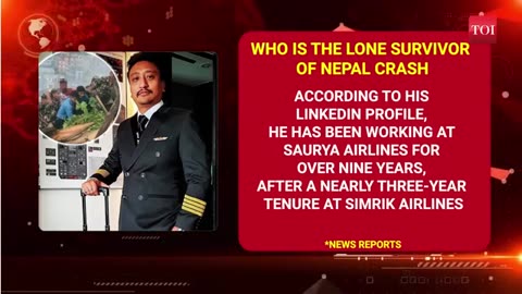 Nepal Plan Crash Sole Survivor Rose From Ashes As Others Perish | Rare Details Of Kathmandu Tragedy