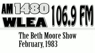 Wlea Archives, The Beth Moore Show, February, 1983
