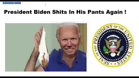 PRESIDENT BIDEN SHITS HIS PANTS