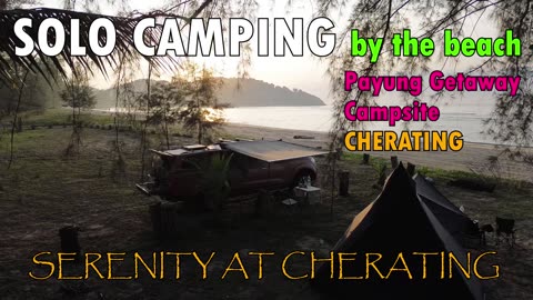 Camping by the beach