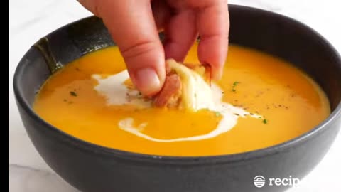 You can make a great soup with pumpkin