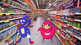 Ugandan Knuckles And Sanic Skittles Meme-Meme Mentom