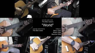 Guitar Learning Journey: Bee Gees's "World" instrumental cover