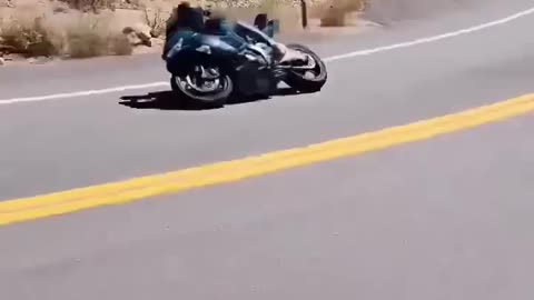 Brutal Motorcycle Crash