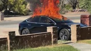 Fire Safety: TESLA-brand EVs