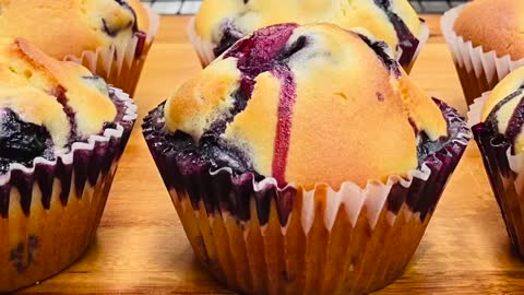 Muffins | Have You Ever Tried This Blueberry Muffin Recipe? You will be HAPPY with the results.