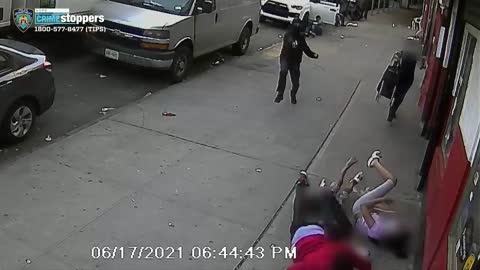 SHOCKING: Two Children Nearly Shot Point Blank as NYC Thug Shoots Up Street